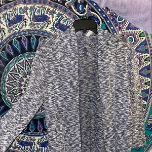 Grey/black cardigan